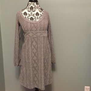 Juicy Dress Velour in Heather Grey - L NWT